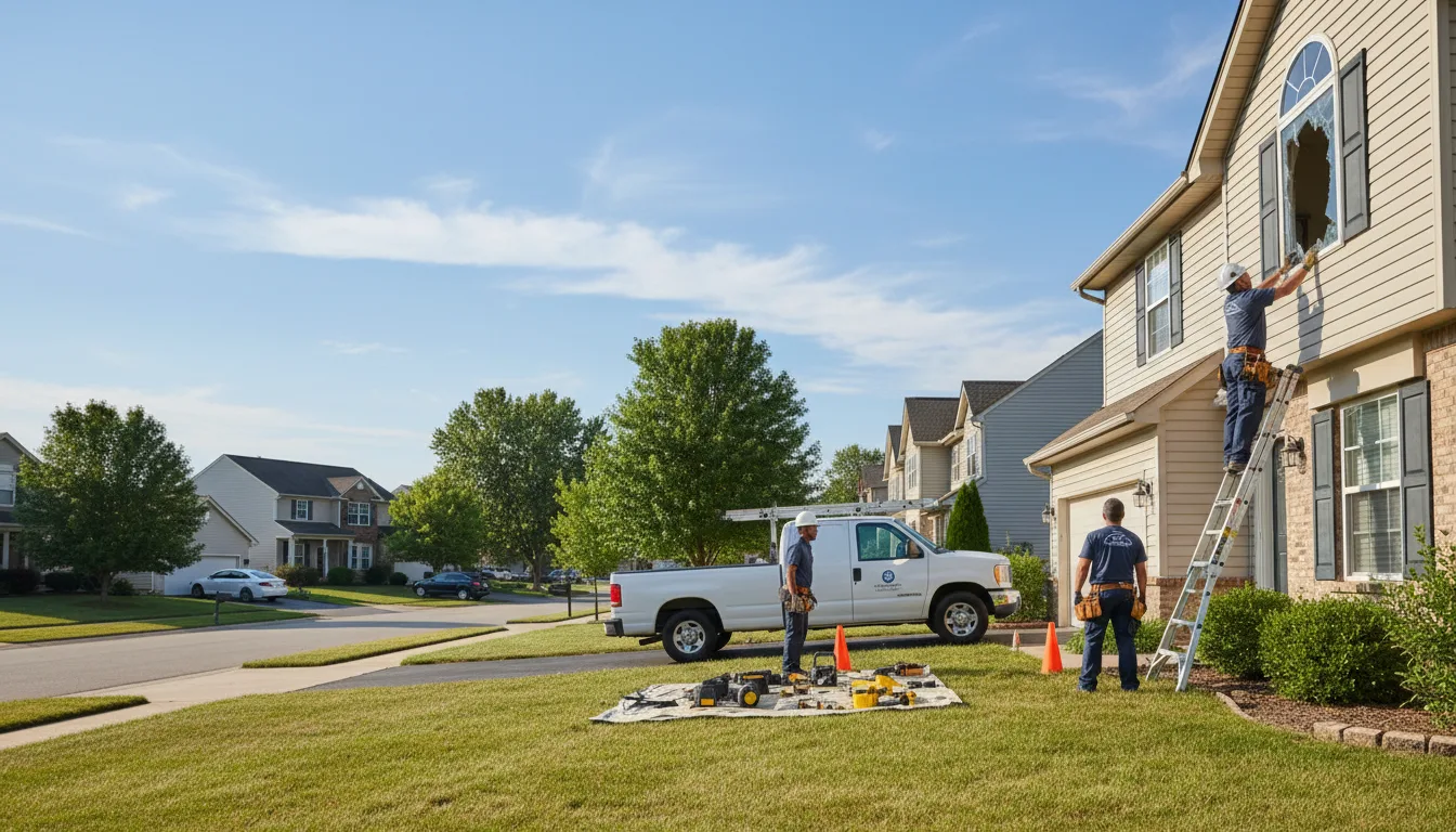 Expert window installer providing residential service in Okolona, MS